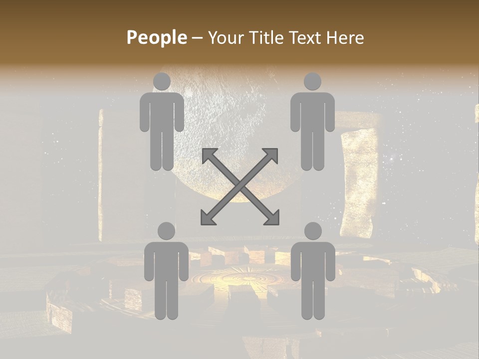 Sky Space Dramatic PowerPoint Template