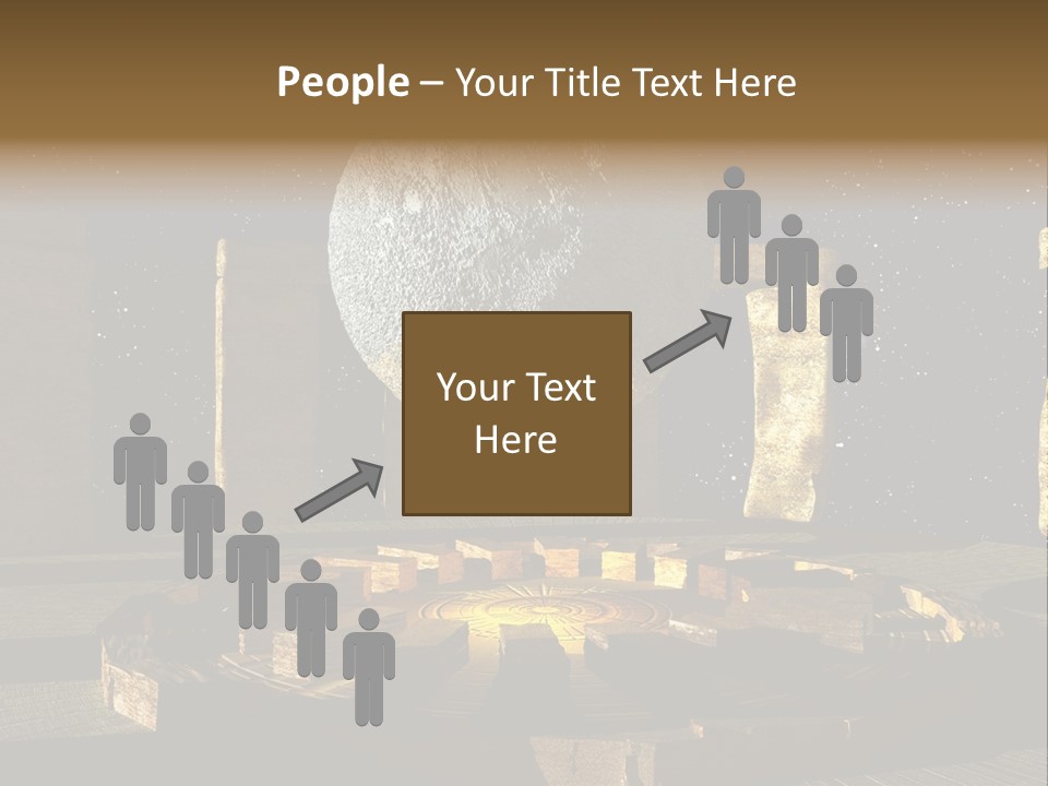 Sky Space Dramatic PowerPoint Template