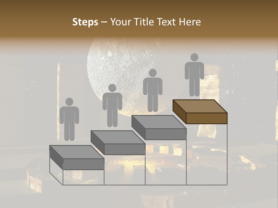Sky Space Dramatic PowerPoint Template