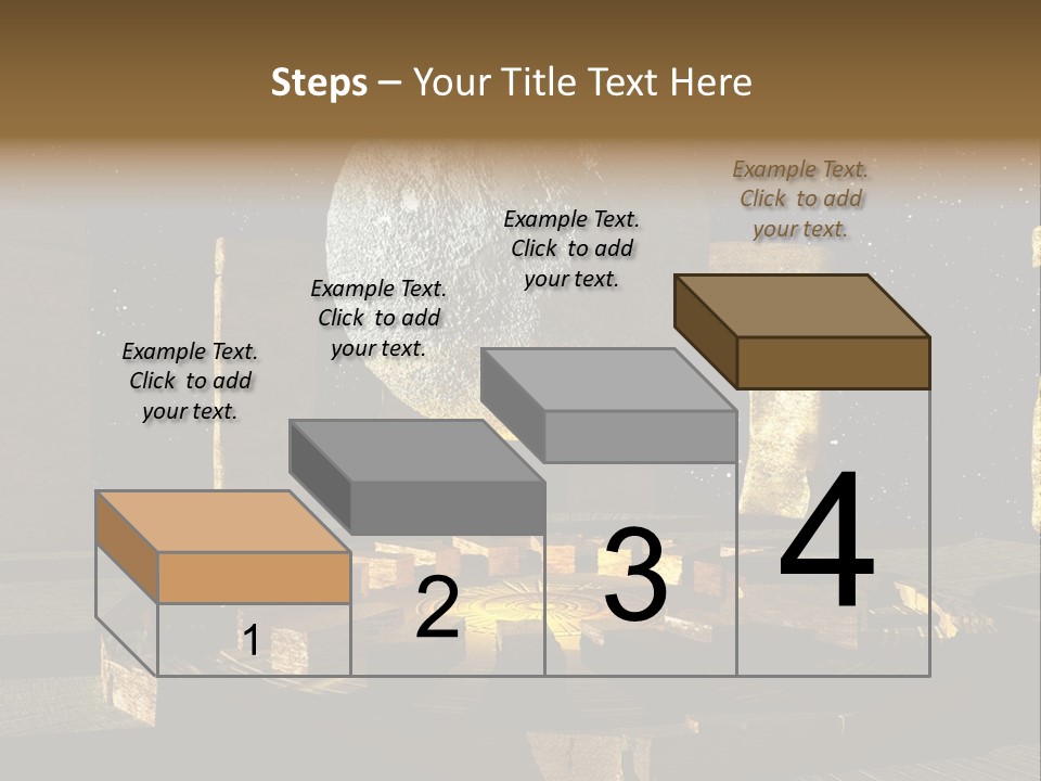 Sky Space Dramatic PowerPoint Template