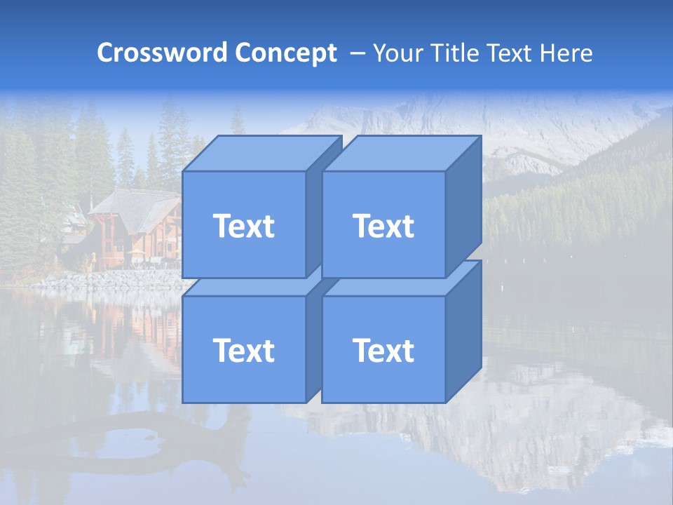 Groceries Chuck Bean PowerPoint Template