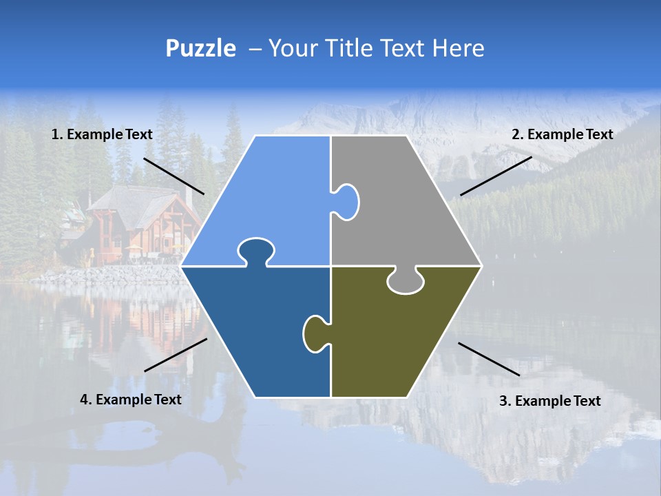 Groceries Chuck Bean PowerPoint Template