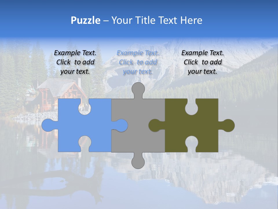 Groceries Chuck Bean PowerPoint Template