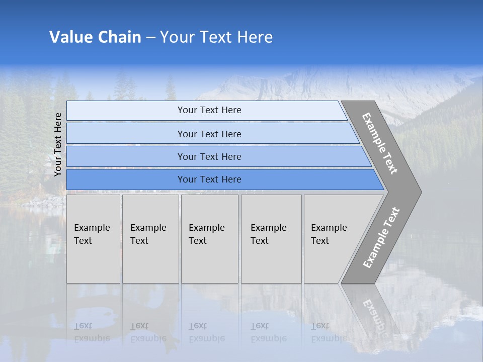 Groceries Chuck Bean PowerPoint Template