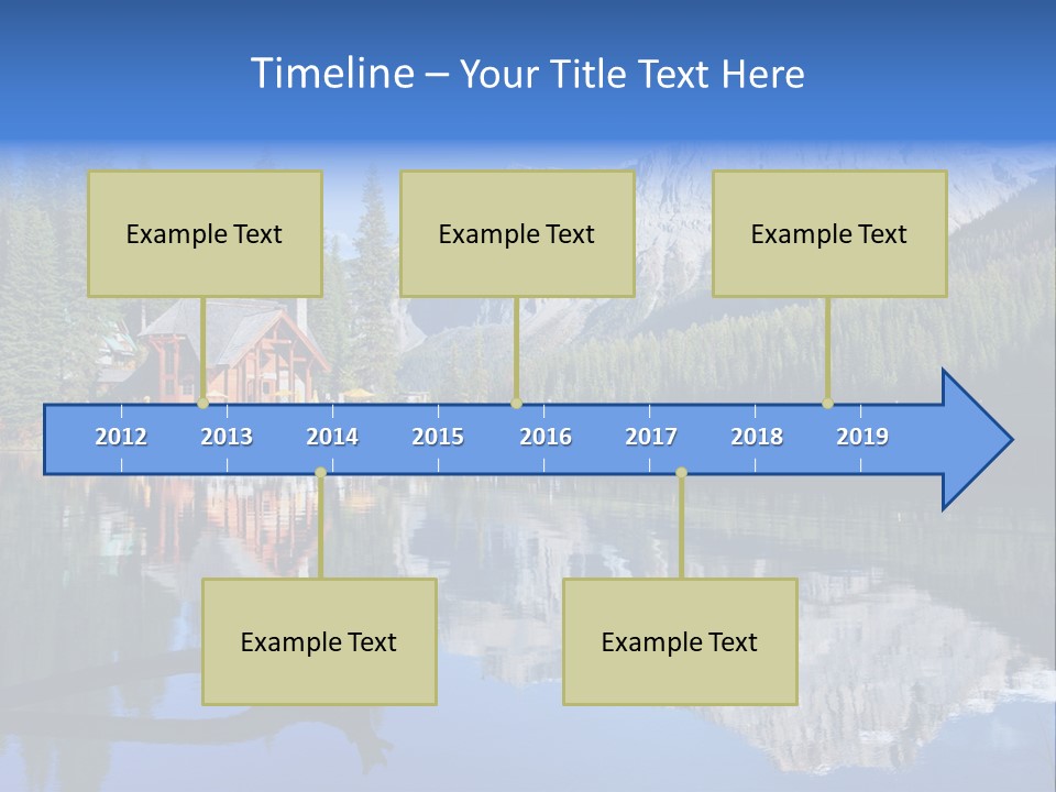 Groceries Chuck Bean PowerPoint Template