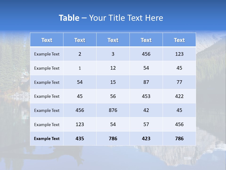 Groceries Chuck Bean PowerPoint Template