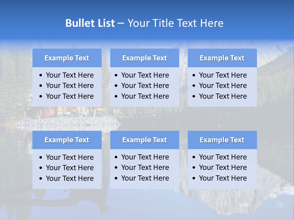 Groceries Chuck Bean PowerPoint Template