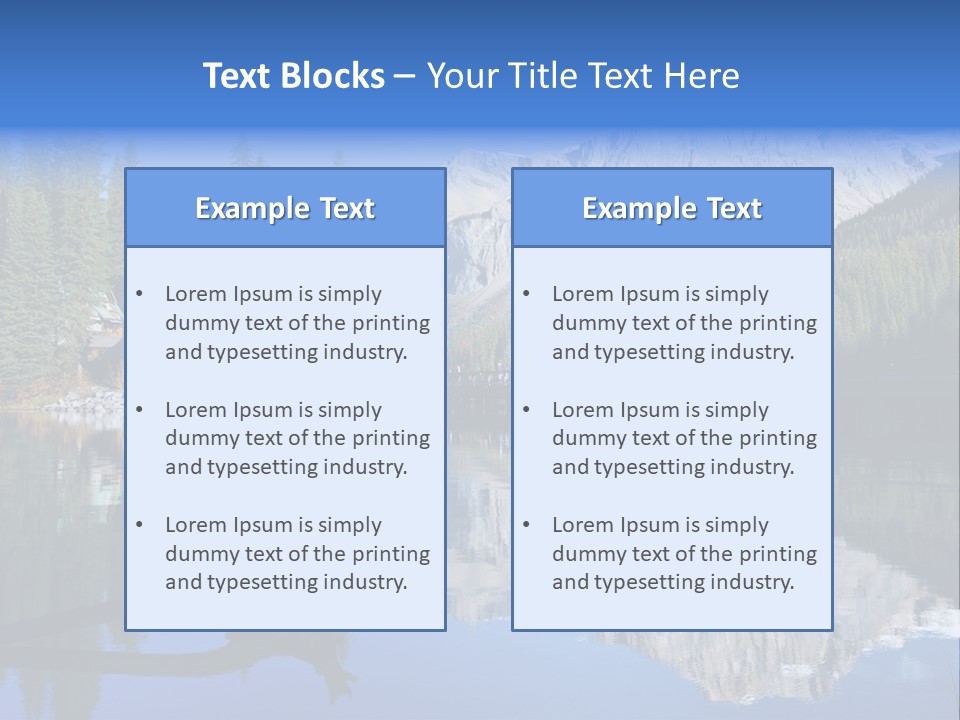 Groceries Chuck Bean PowerPoint Template