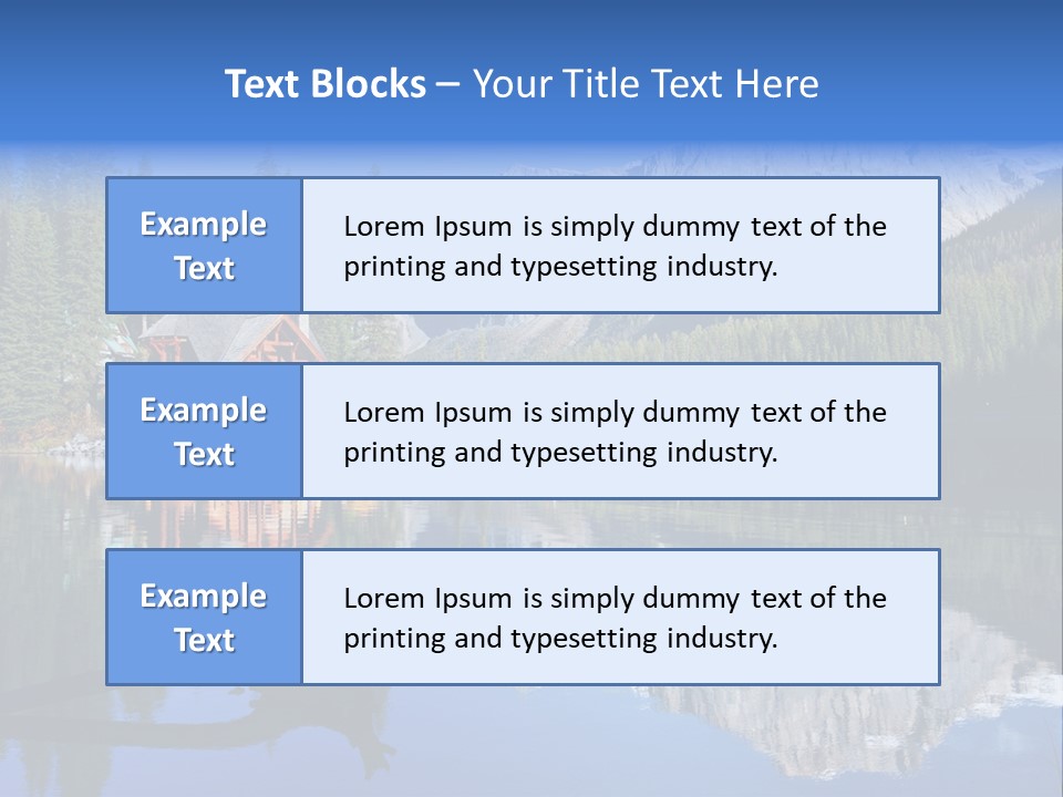 Groceries Chuck Bean PowerPoint Template