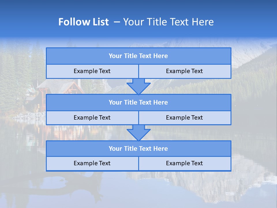 Groceries Chuck Bean PowerPoint Template