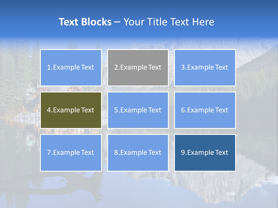 Groceries Chuck Bean PowerPoint Template