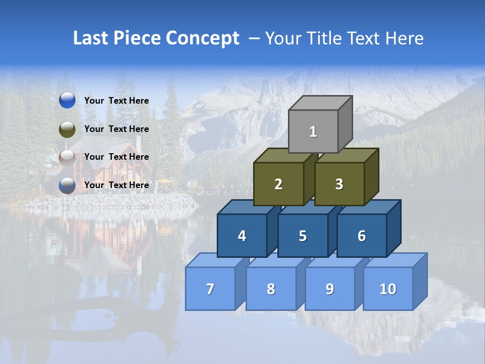 Groceries Chuck Bean PowerPoint Template