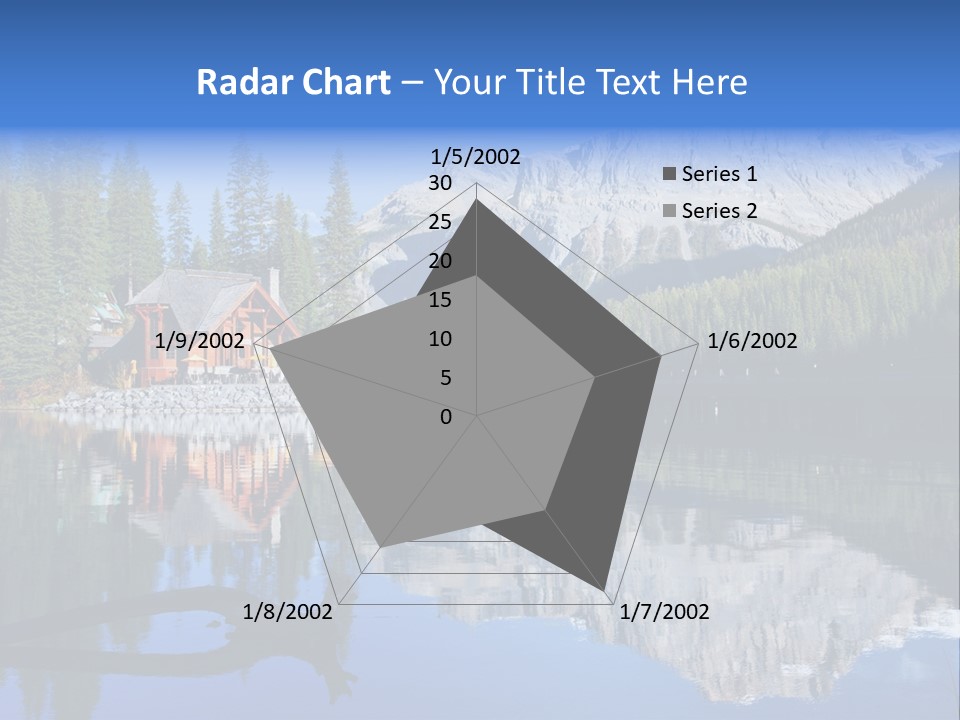 Groceries Chuck Bean PowerPoint Template