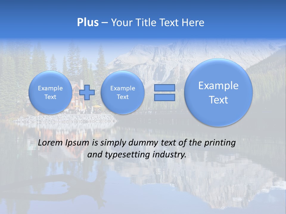 Groceries Chuck Bean PowerPoint Template