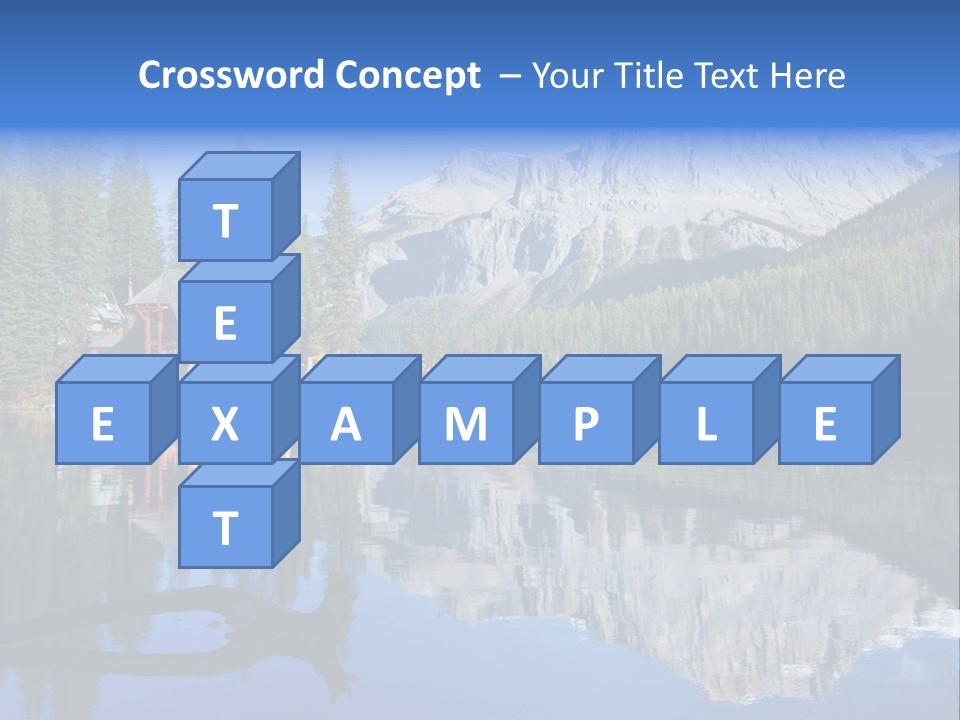 Groceries Chuck Bean PowerPoint Template