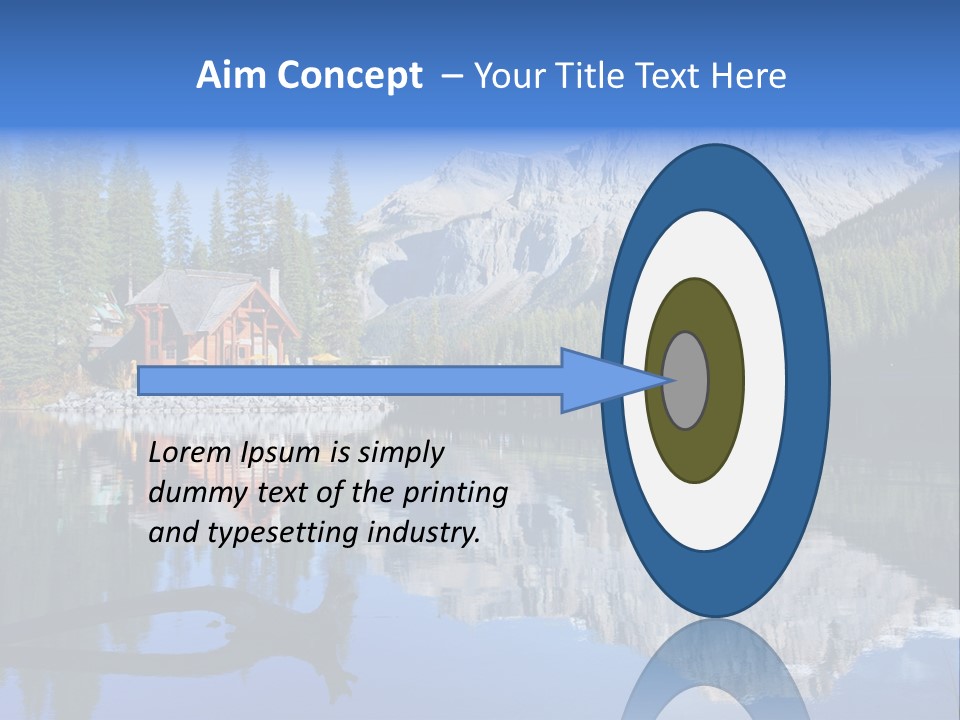 Groceries Chuck Bean PowerPoint Template