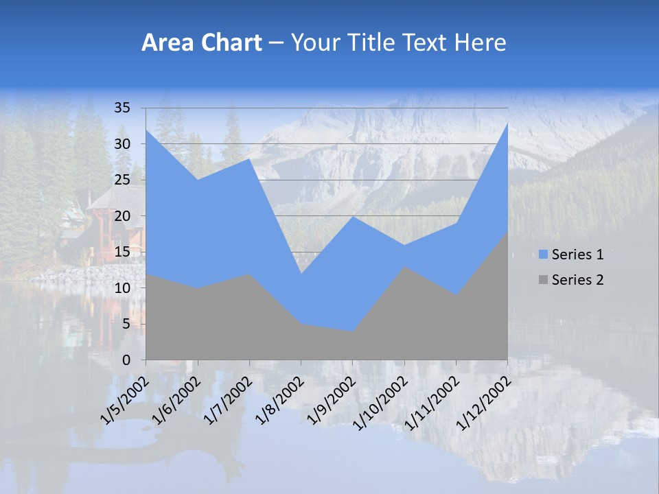 Groceries Chuck Bean PowerPoint Template