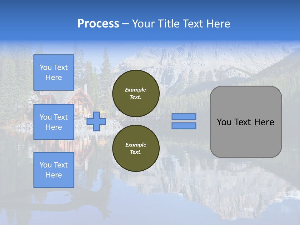 Groceries Chuck Bean PowerPoint Template