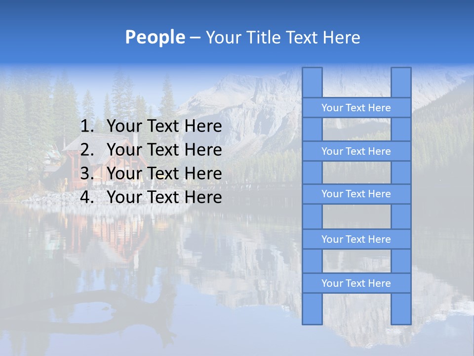 Groceries Chuck Bean PowerPoint Template