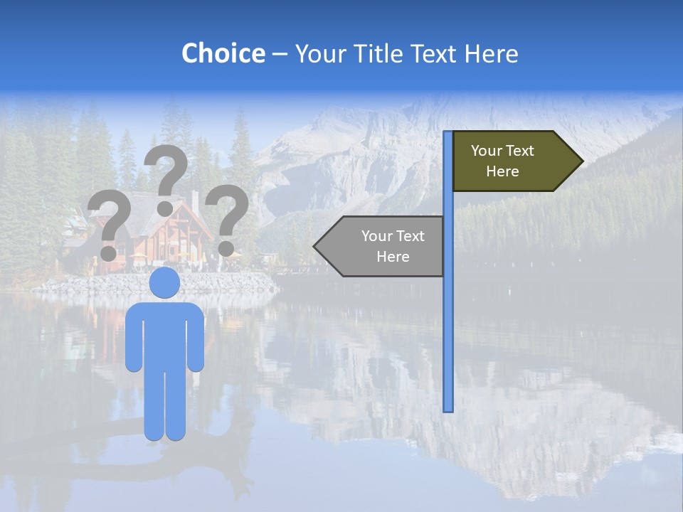 Groceries Chuck Bean PowerPoint Template