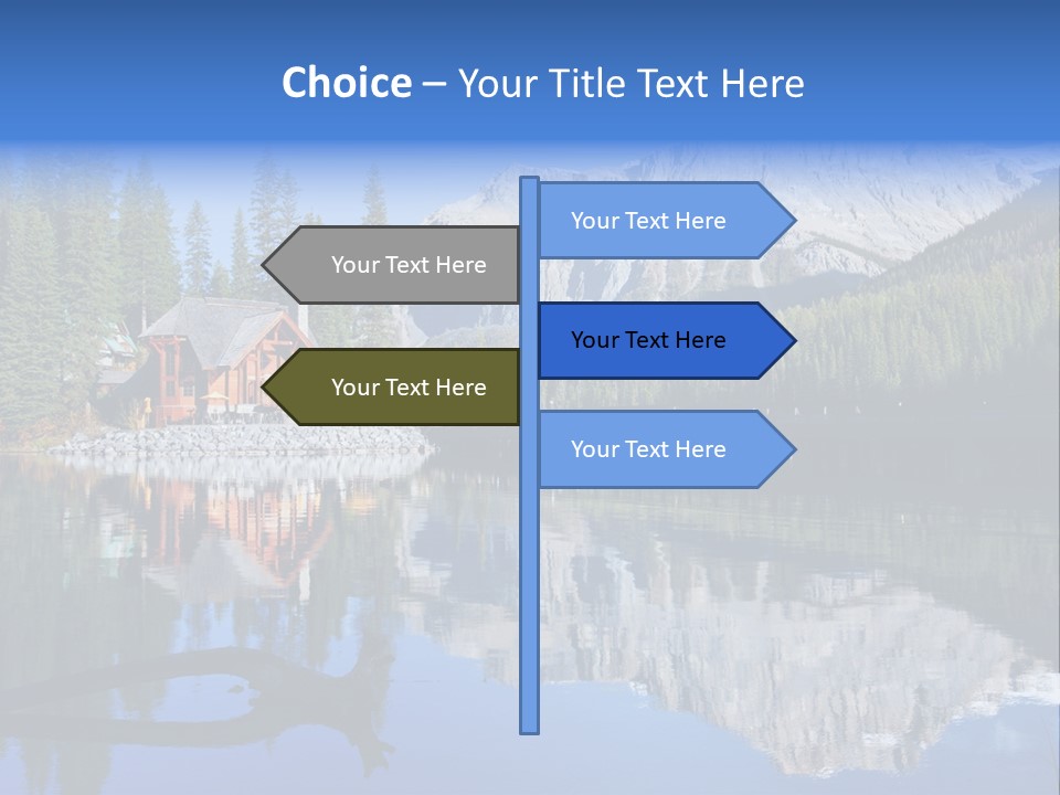 Groceries Chuck Bean PowerPoint Template