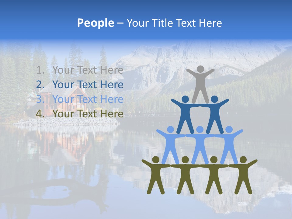 Groceries Chuck Bean PowerPoint Template