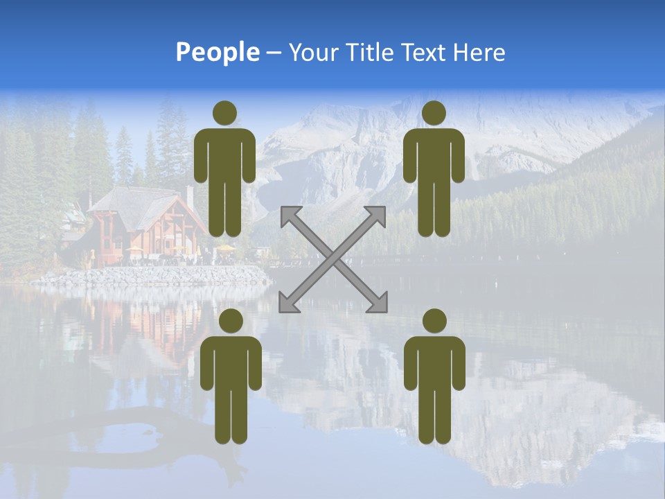 Groceries Chuck Bean PowerPoint Template