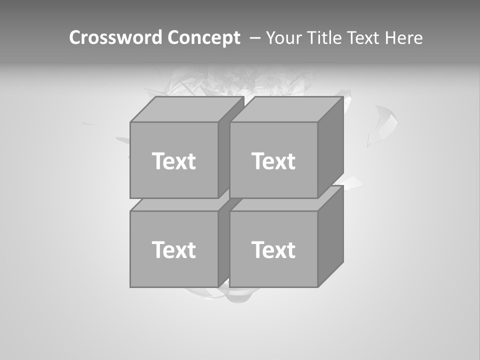 Symbol Wattage Glass PowerPoint Template