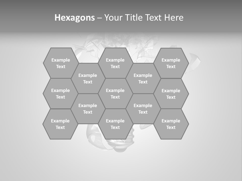 Symbol Wattage Glass PowerPoint Template
