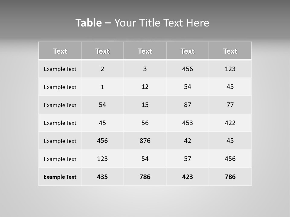Symbol Wattage Glass PowerPoint Template