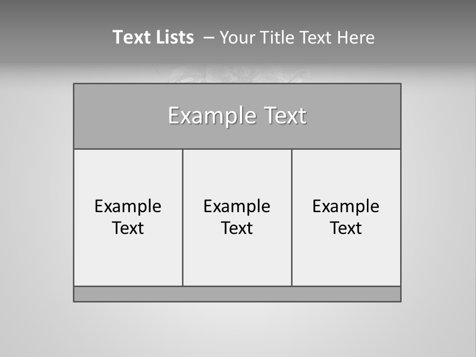 Symbol Wattage Glass PowerPoint Template