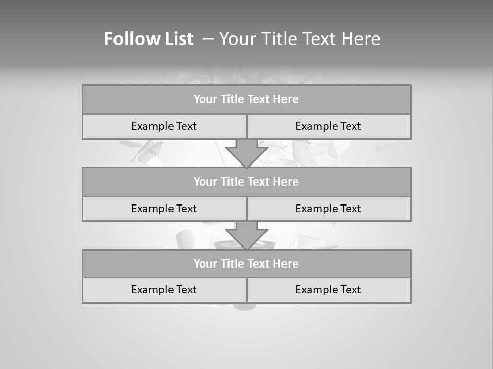 Symbol Wattage Glass PowerPoint Template