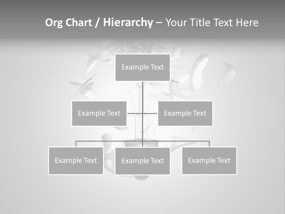 Symbol Wattage Glass PowerPoint Template