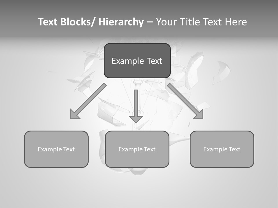 Symbol Wattage Glass PowerPoint Template