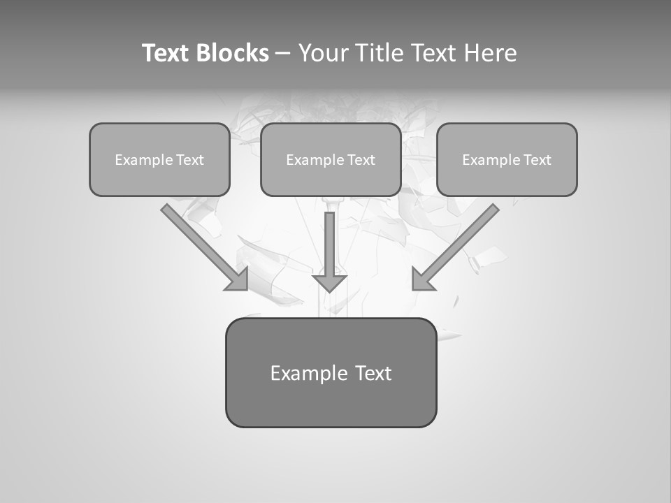 Symbol Wattage Glass PowerPoint Template
