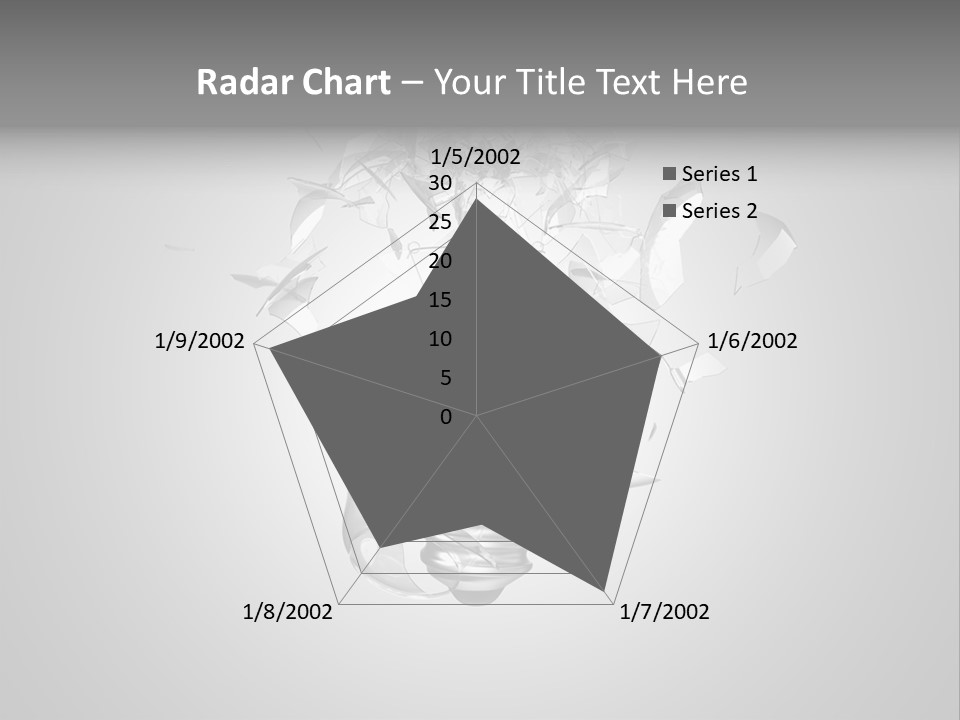 Symbol Wattage Glass PowerPoint Template