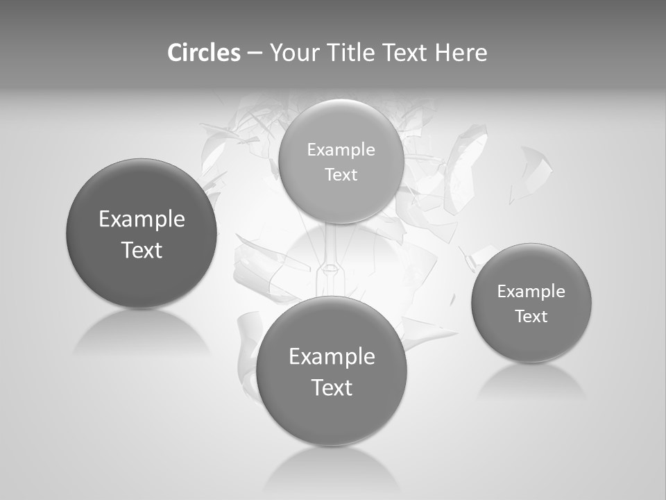 Symbol Wattage Glass PowerPoint Template