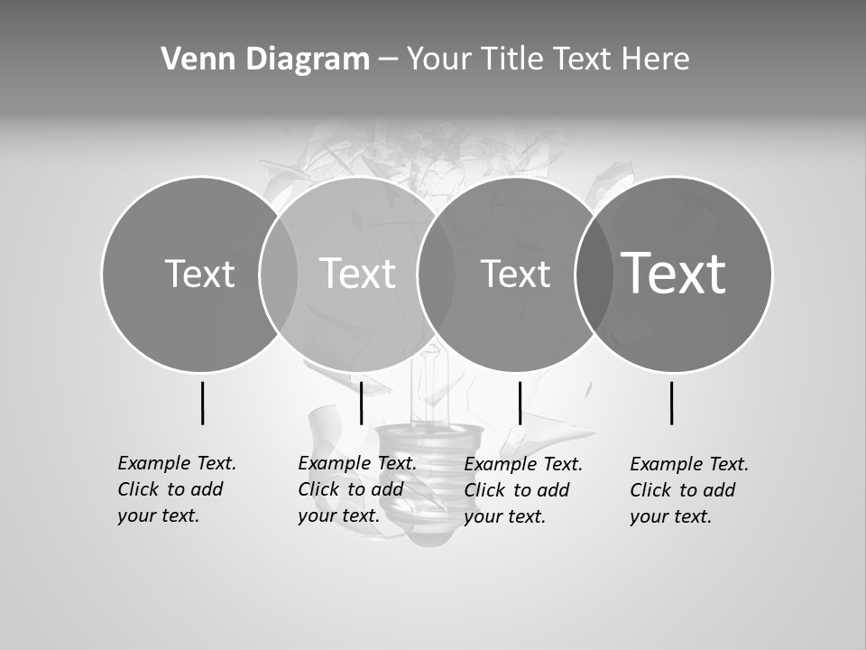 Symbol Wattage Glass PowerPoint Template