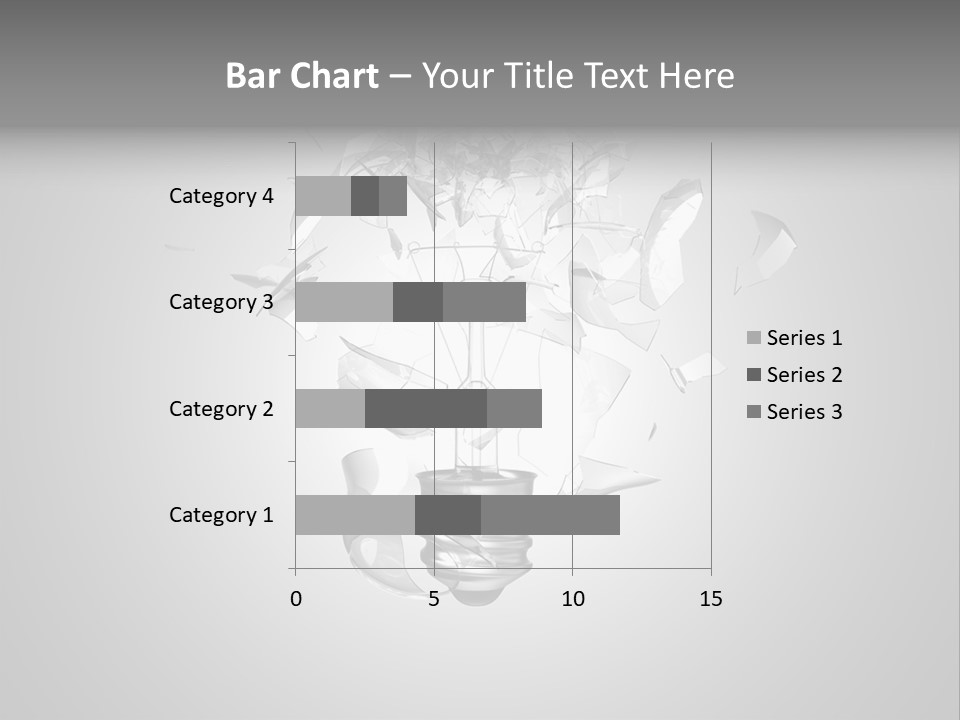 Symbol Wattage Glass PowerPoint Template