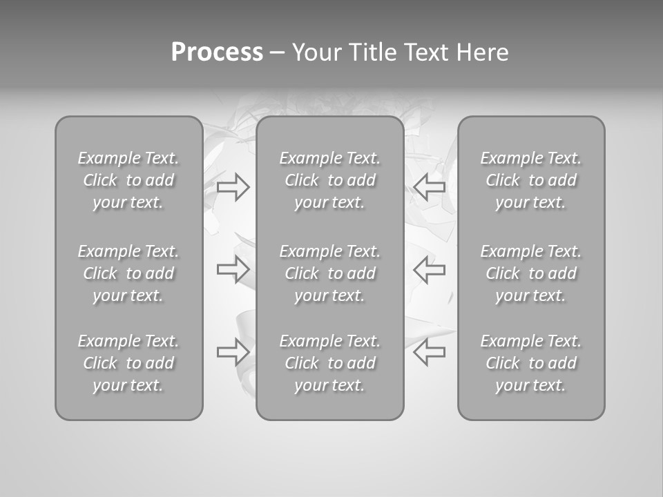 Symbol Wattage Glass PowerPoint Template