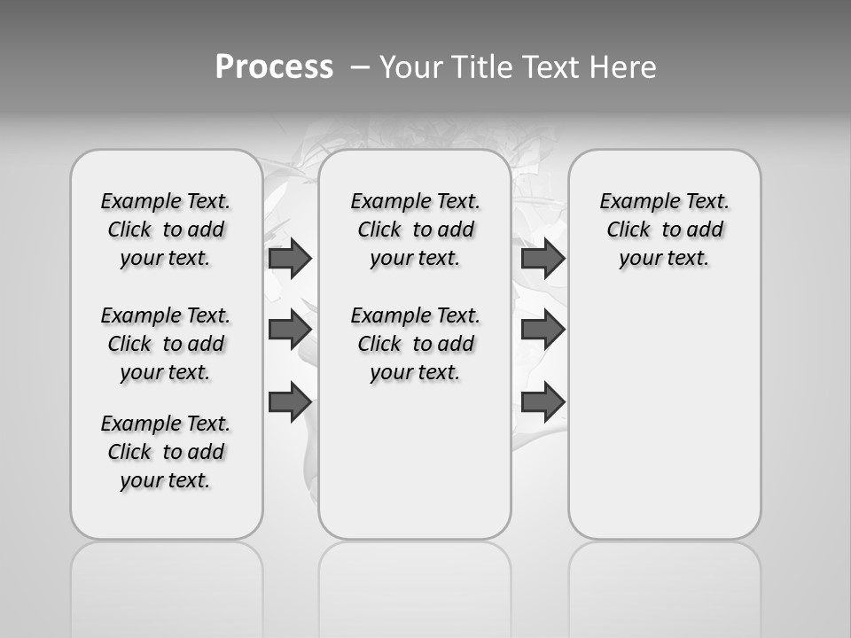 Symbol Wattage Glass PowerPoint Template