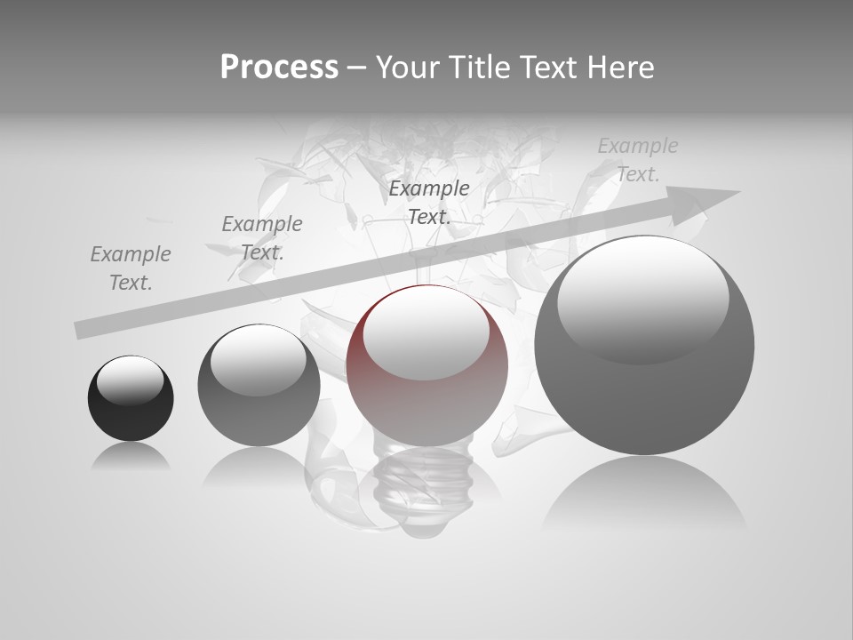 Symbol Wattage Glass PowerPoint Template
