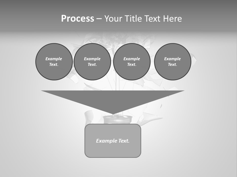 Symbol Wattage Glass PowerPoint Template