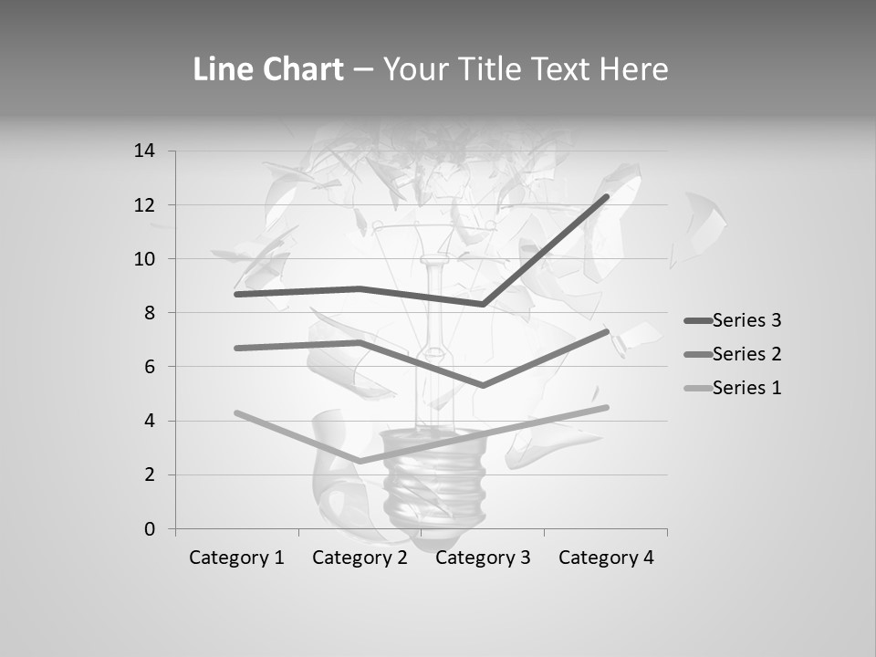 Symbol Wattage Glass PowerPoint Template