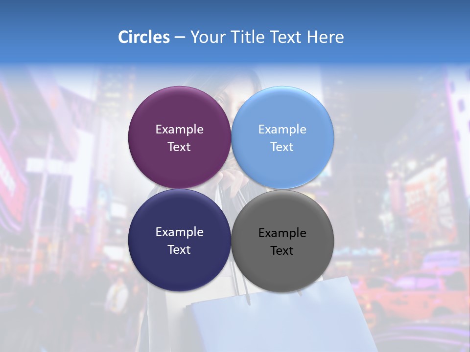 Shop Fashion Group PowerPoint Template