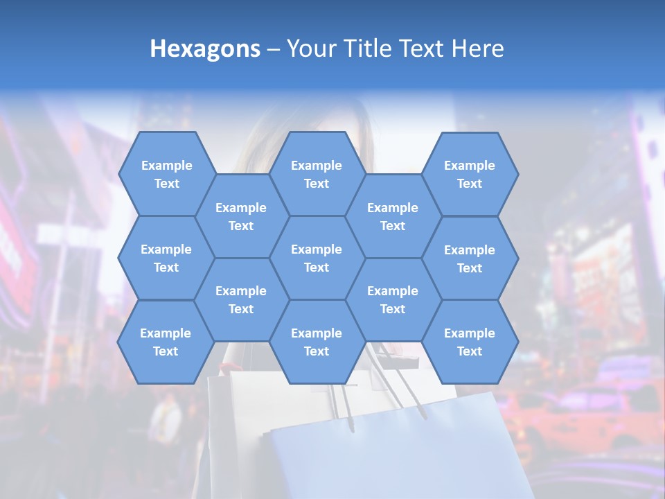 Shop Fashion Group PowerPoint Template