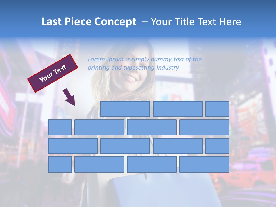 Shop Fashion Group PowerPoint Template