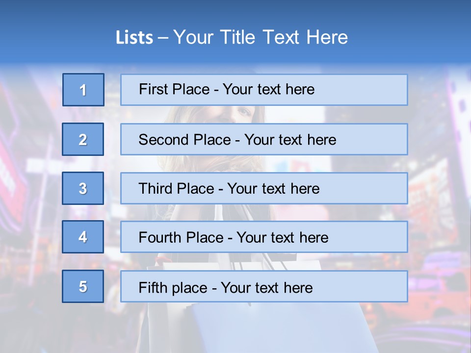 Shop Fashion Group PowerPoint Template