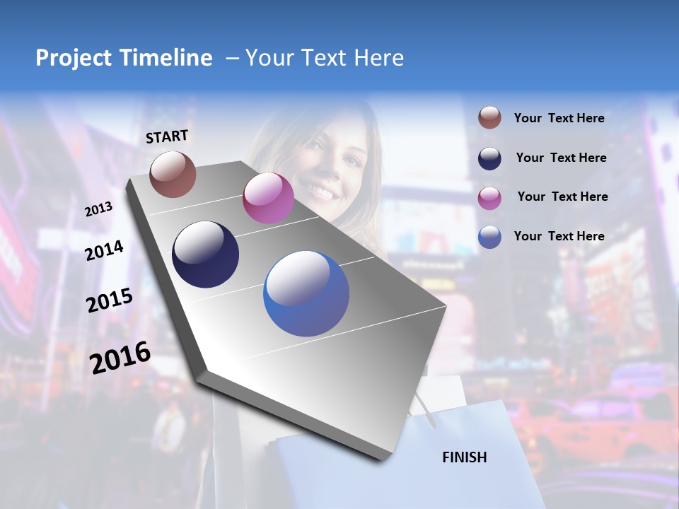 Shop Fashion Group PowerPoint Template