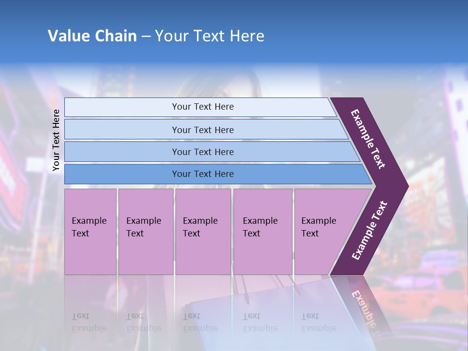 Shop Fashion Group PowerPoint Template